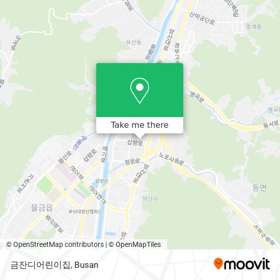금잔디어린이집 map
