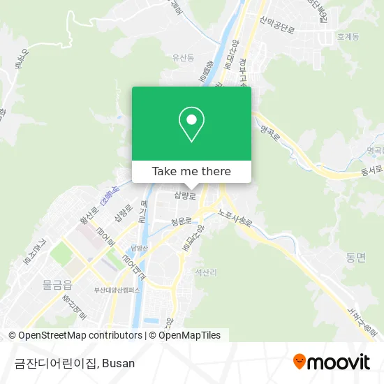 금잔디어린이집 map