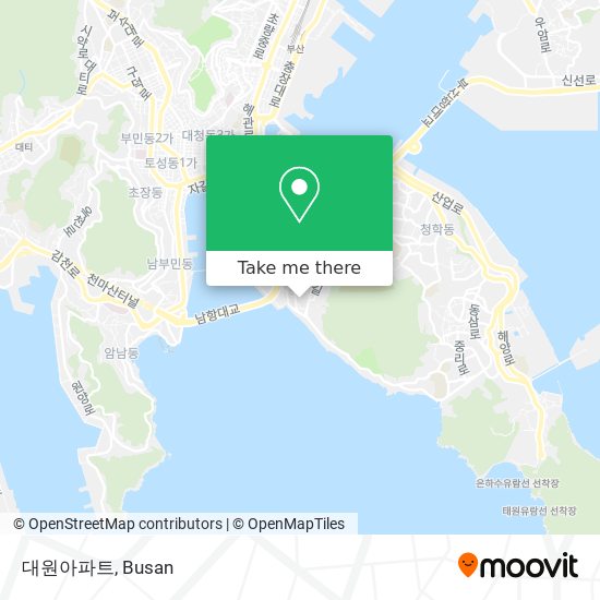 대원아파트 map