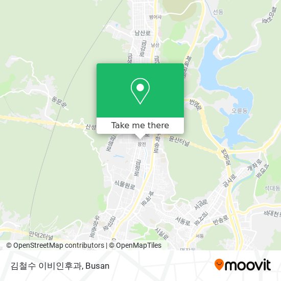 김철수 이비인후과 map