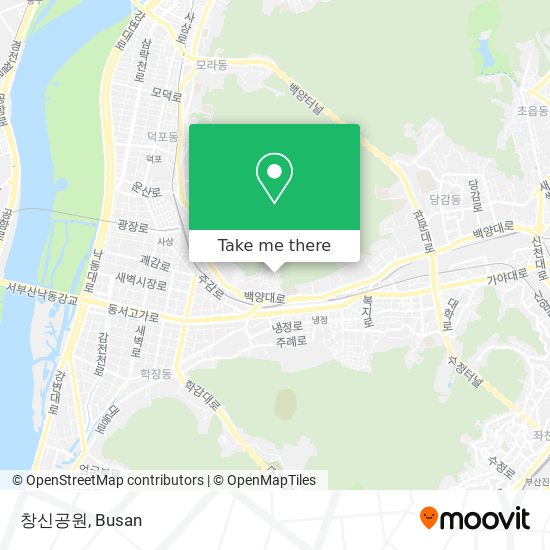 창신공원 map