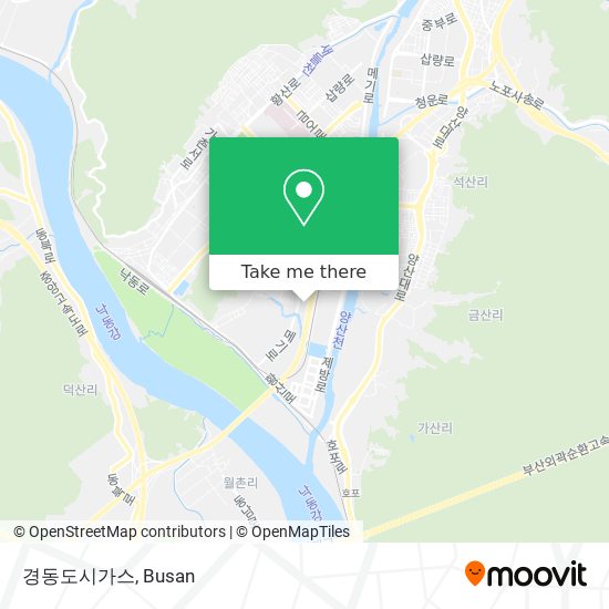 경동도시가스 map