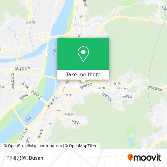 덕내공원 map
