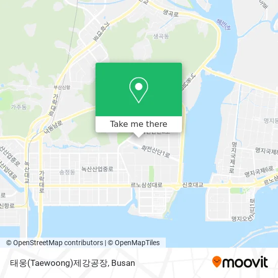 태웅(Taewoong)제강공장 map