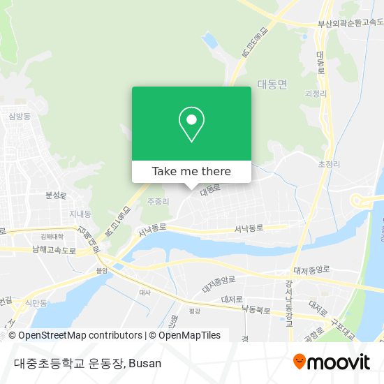 대중초등학교 운동장 map