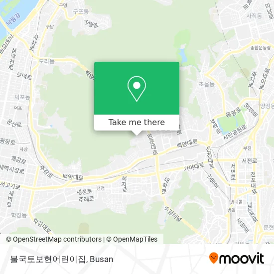 불국토보현어린이집 map