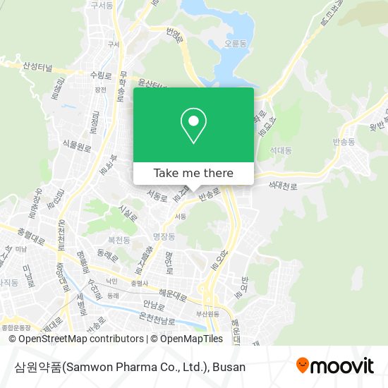 삼원약품(Samwon Pharma Co., Ltd.) map