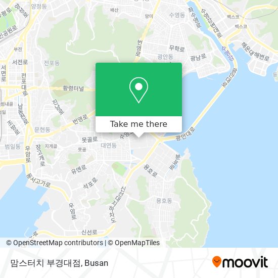 맘스터치 부경대점 map