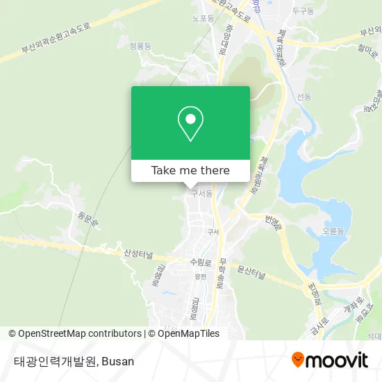 태광인력개발원 map