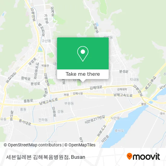 세븐일레븐 김해복음병원점 map