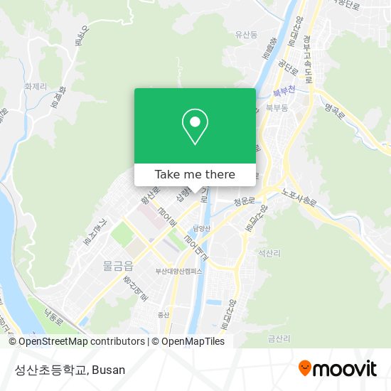 성산초등학교 map
