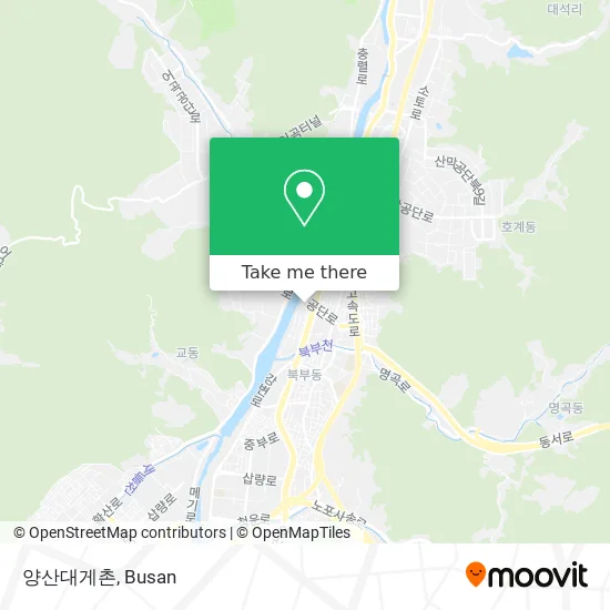 양산대게촌 map