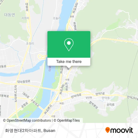 화명현대2차아파트 map