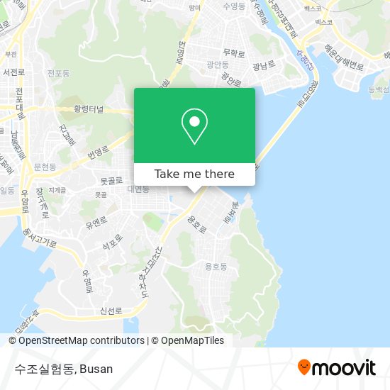 수조실험동 map