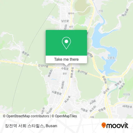 장전역 서희 스타힐스 map