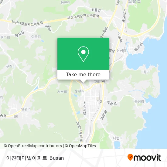 이진테마빌아파트 map