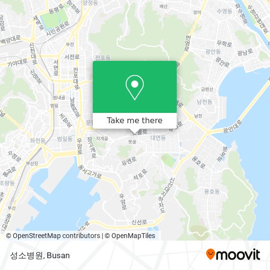성소병원 map