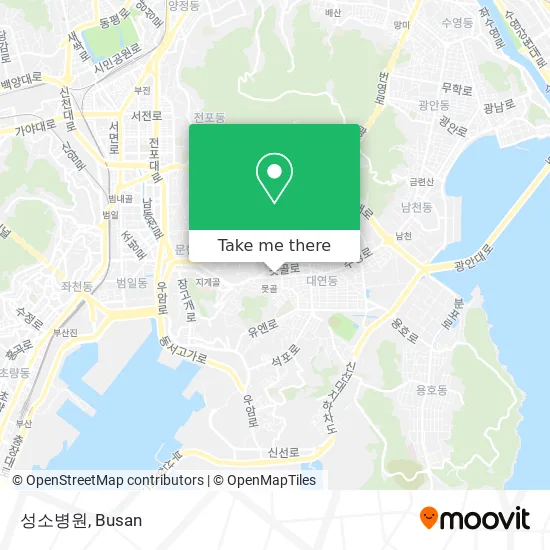 성소병원 map