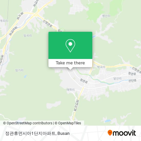 정관휴먼시아1단지아파트 map