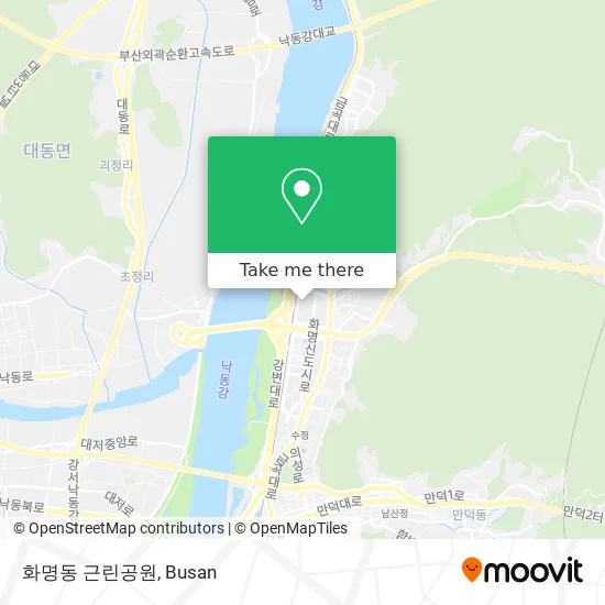 화명동 근린공원 map