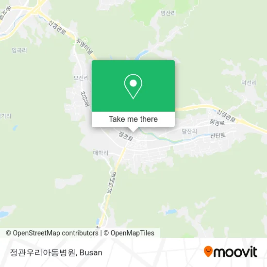 정관우리아동병원 map