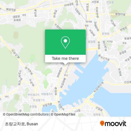 초량교차로 map