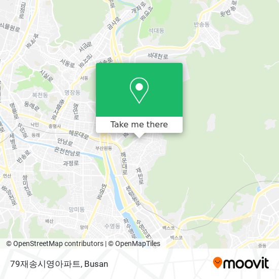 79재송시영아파트 map