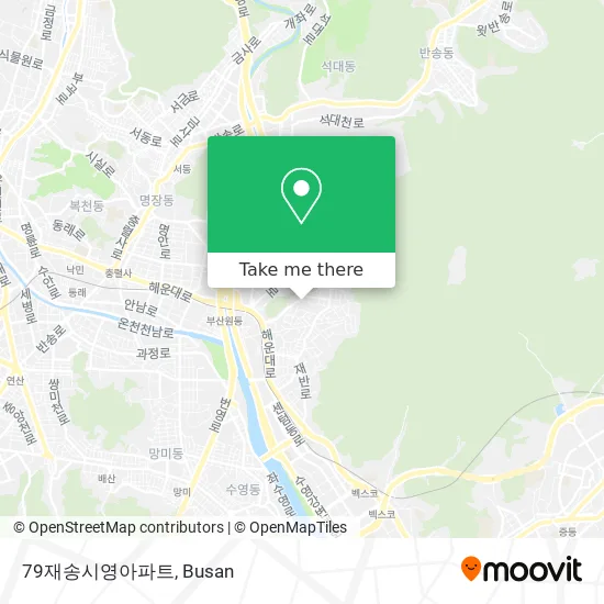 79재송시영아파트 map