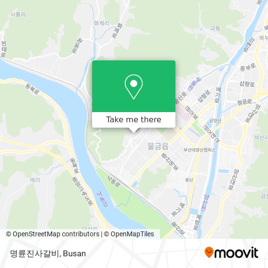 명륜진사갈비 map