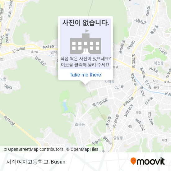 사직여자고등학교 map