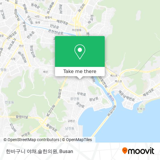 한바구니 야채,솔한의원 map