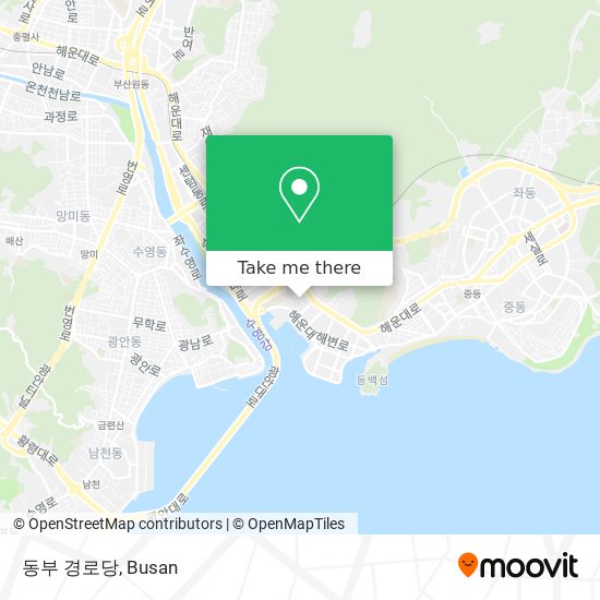 동부 경로당 map