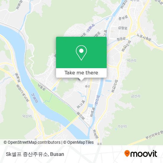 Sk셀프 증산주유소 map