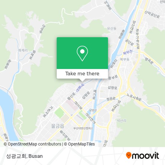 성광교회 map