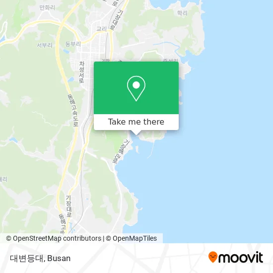 대변등대 map