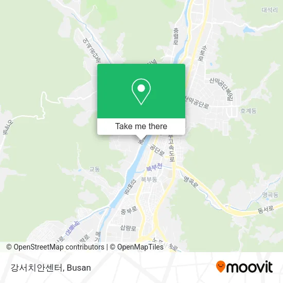 강서치안센터 map