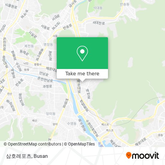 삼호레포츠 map