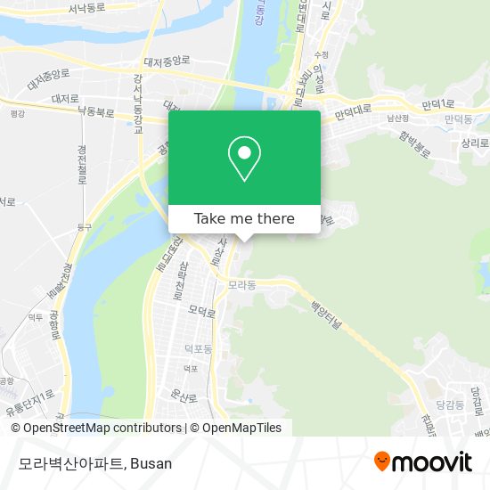 모라벽산아파트 map