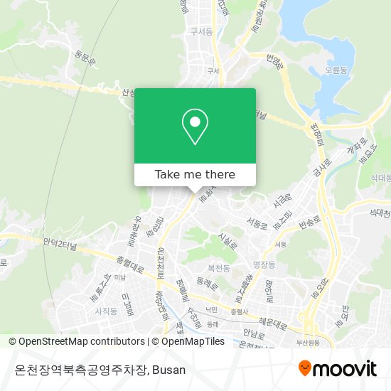온천장역북측공영주차장 map