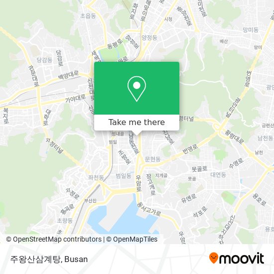 How to get to 주왕산삼계탕 in 부산진구 by Bus, Metro or Light Rail?