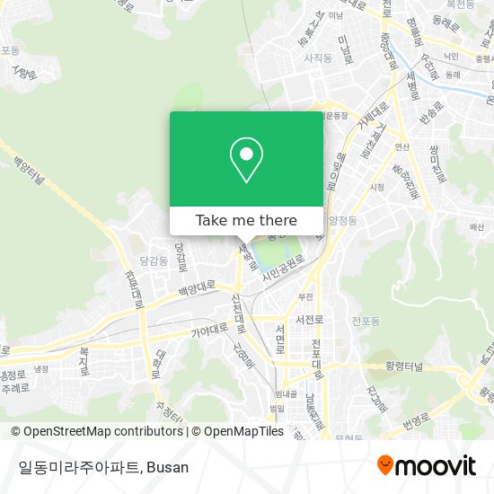 일동미라주아파트 map