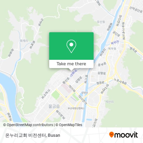 온누리교회 비전센터 map