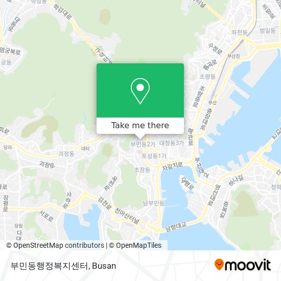 부민동행정복지센터 map