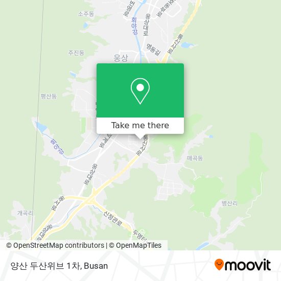 양산 두산위브 1차 map