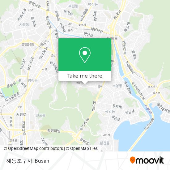 해동조구사 map