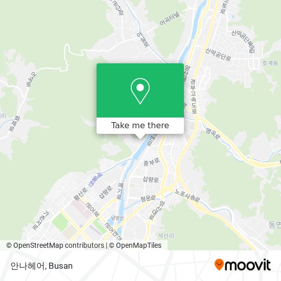 안나헤어 map