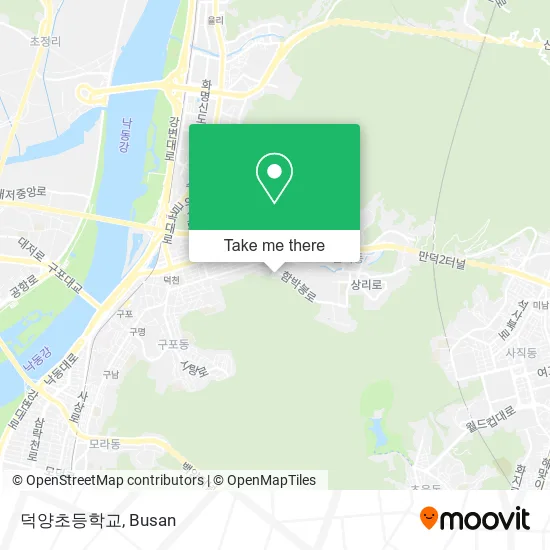 덕양초등학교 map