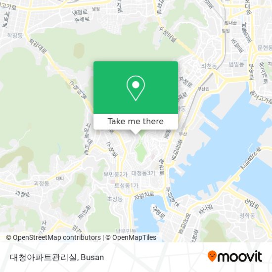 대청아파트관리실 map