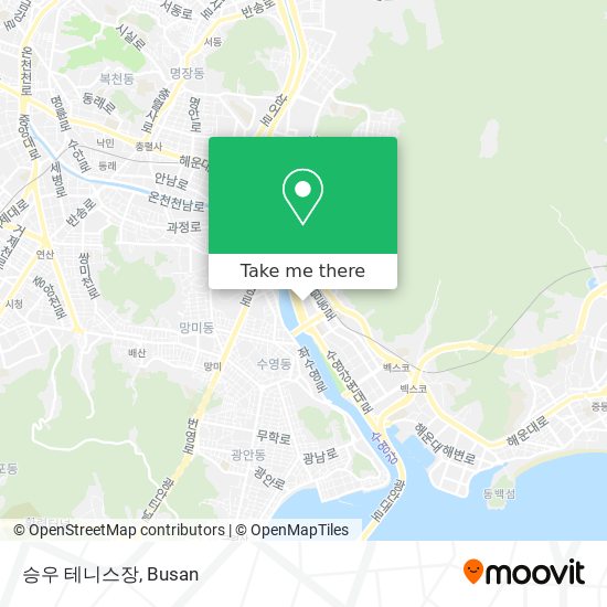 승우 테니스장 map