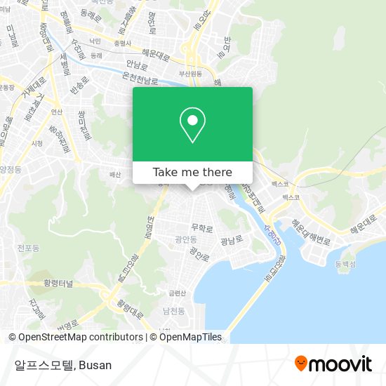 알프스모텔 map